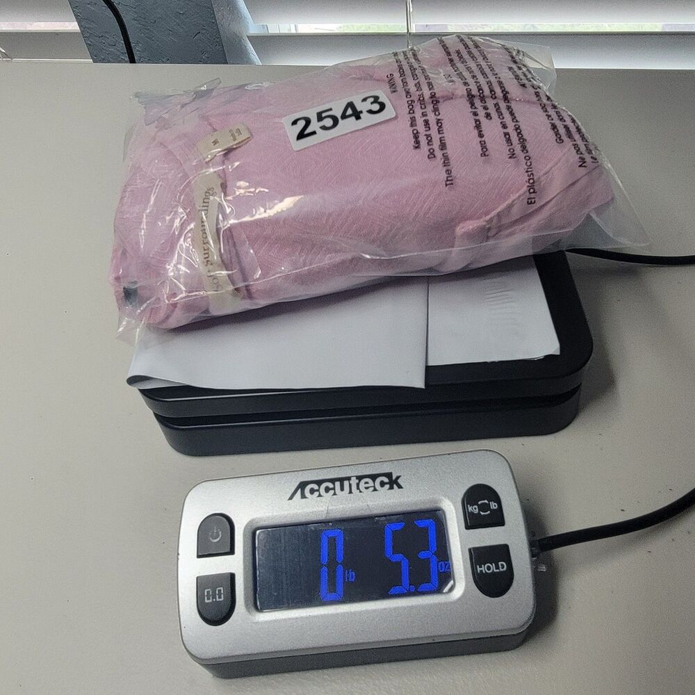 Soft Surroundings Tops M Sleeveless Tunic Lilac *faint stain* Button Coastal - Picture 13 of 17